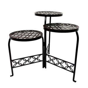 Hot Selling Luxury Modern Customized Color Size Shape Metal Iron Indoor Outdoor Home Garden Flower Planter <b>Pot</b> <b>Stand</b> - Product Image 5