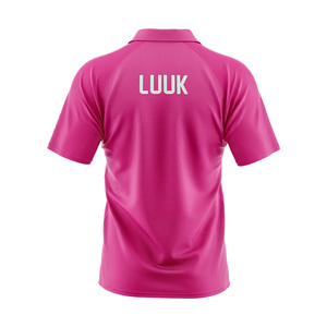 Polo personnalisé sublimé, séchage rapide, évacuation de l'humidité, uniforme de golf pour hommes et femmes, fabricant OEM ODM - Product Image 5