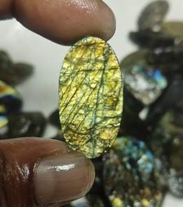 Piedras Preciosas Sueltas de Labradorita Multicolor de Alta Calidad, Hermoso Lote de Cabujones de Labradorita, Gemas de Labradorita Hechas a Mano - Product Image 5