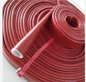 Professional Factory Direct Sale Heat Resistant <b>Silicone</b> <b>Rubber</b> Coated Fiberglass Fire Sleeve - Product Image 3