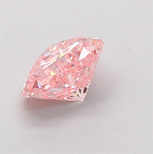 Anillo de Diamante Rosa Intenso de 2 Quilates, Corte Corazón, Cultivado en Laboratorio, Claridad VS1, Certificado, Diamante de Lujo Creado en Laboratorio y Color Rosa Raro - Product Image 4