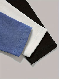 Camiseta Casual 2026 con Logotipo para Mujer, de Poliéster, Manga Larga, Cuello Redondo, Tejido Transpirable, Suave, Antiarrugas y Ecológica - Product Image 5