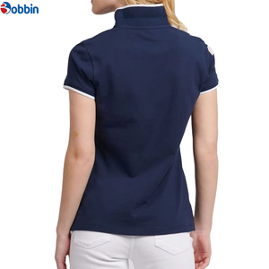 Polo de Mujer de Marca Privada con Estilo Moderno, Cómodo y Holgado, 100% Algodón, con Logotipo, Blusa Moderna - Product Image 3