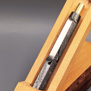 Bolígrafo de Metal Personalizado con Patrón Damasco, Papelería Ejecutiva Premium para Negocios, Oficina, Escuela y Regalos - Product Image 5