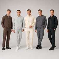 Ensemble veste et pantalon décontracté pour homme, livraison rapide, stock en gros, expédition rapide, tenue légère pour usage extérieur décontracté, veste pour homme