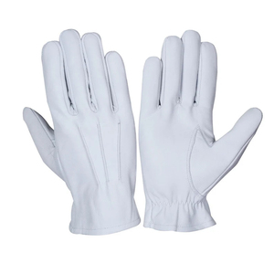 Guantes de Conducción de Piel de Oveja Genuina de Primera Calidad – Piel de Cordero Suave, Ajuste Flexible, Agarre Antideslizante, Estilo Clásico Perforado Unisex - Product Image 4