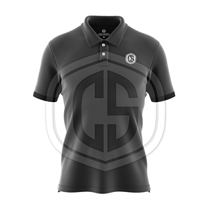 Camiseta Deportiva Polo de Manga Corta con Estampado Personalizado, Secado Rápido, Transpirable, Cuello Polo, Ropa para Pickleball para Hombre - Product Image 6