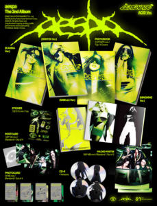 [Korean Original <b>Album</b>] AESPA - LEMONADE (ACID Ver.) - Product Image 3