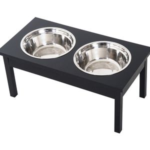 Soporte Elevado Premium para Comedero de Perro con Tazones de Acero Inoxidable y Estructura Metálica Resistente para la Alimentación Diaria de Mascotas - Product Image 3