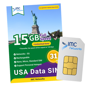 Tarjetas SIM de Datos Ilimitados 4G para Viajes en EE. UU., 3 en 1, 31 Días, con Empaque Personalizado para Revendedores Verizon, Venta al Por Mayor - Product Image 3