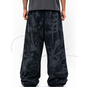 Pantalon de survêtement homme oversize double poche style streetwear nouveau modèle respirant léger mi-longueur OEM – Meilleures ventes - Product Image 3