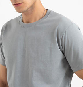 Fabricantes de ropa, camiseta de manga corta con cuello redondo y diseño de sublimación básico para hombre, de alta calidad. - Product Image 2