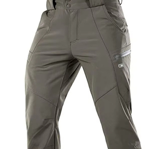 Techwear Waterproof Cargo Pants Men's Utility Tactical Pants with Zippers and Reflective <b>Strips</b> - Product Image 1