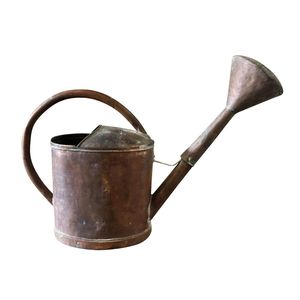 Handmade Vintage Pure Copper Watering Can Long Spout Indoor Plant Waterer <b>Metal</b> Garden <b>Tool</b> Wholesale Home Decor Accent WaterPot - Product Image 1