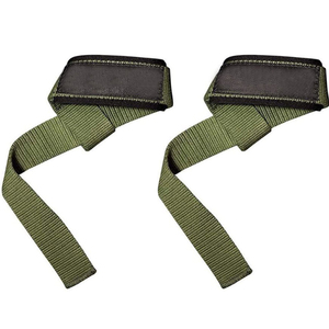 Correas de Cuero para Levantamiento de Pesas con Diseño en Forma de 8, Equipo de Fitness a Precio Económico, Anax Sports Antideslizantes y Personalizables - Product Image 1