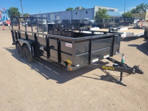 Dump <b>Trailer</b> Heavy Duty 10-Gauge Steel Floor Walls Durable Hydraulic System Reinforced Steel Frame High 8m Tow Bar 1-Year - Product Image 1