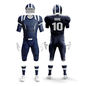 Ensemble d'uniformes de football américain personnalisés de qualité supérieure pour les hommes, les jeunes et les équipes universitaires - Product Image 4