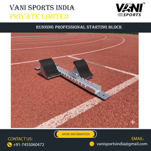 Bloque de salida de acero de alta calidad, el más vendido, profesional, para competición de atletismo, con logotipo personalizado de marca - Product Image 6