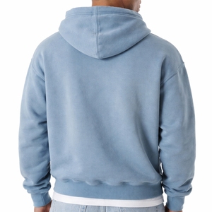 Sudadera con Capucha Extra Grande para Hombre, 100% Algodón, Felpa Transpirable, Ecológica, Personalizable, Estilo Urbano con Bolsillo Canguro - Product Image 2