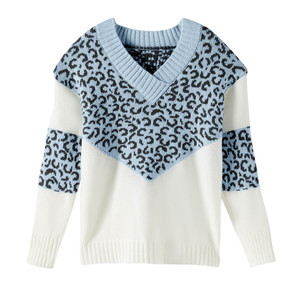 Women's Elegant Knit Sweater <b>Long</b> Sleeve Soft Comfortable <b>Warm</b> Casual Pullover Top with Relaxed Loose Fit Crew Neck Design - Product Image 6