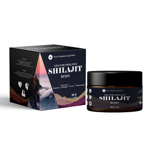Resina de Shilajit del Himalaya Silvestre Suministrada por la Fábrica, 99% Natural, Grado Premium Negro Brillante, Extraída y Purificada en India, Alimento Saludable - Product Image 1