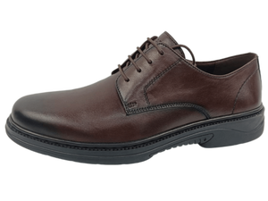Chaussures habillées à lacets pour hommes en cuir véritable avec semelle intermédiaire en EVA et semelle extérieure en TPR, bout fermé, antidérapantes et respirantes - Product Image 4
