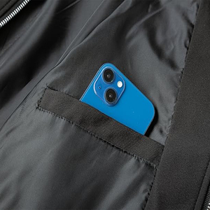 Best Quality Winter Breathable Waterproof Eco-Friendly <b>Fleece</b> Customized Material Made Men Bomber Jackets Long Sleeve - Product Image 3