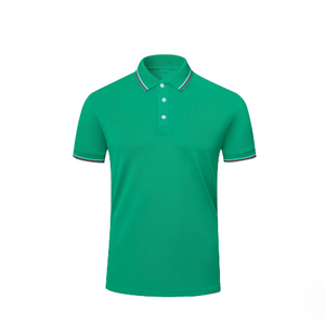 Camiseta Polo Lisa al por Mayor, Camisetas de Golf para Hombre de Alta Calidad, Logotipo Personalizado, Camisetas Polo de Golf de Manga Corta para Hombre, de Poliéster y Algodón - Product Image 1