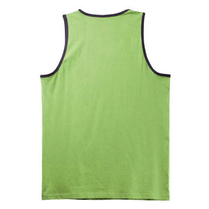 High Quality Custom Men's Gym Tank Top Solid Color Quick Dry Tank Many Options Latest Design Knitted Weaving Customized <b>Logo</b> - Product Image 4
