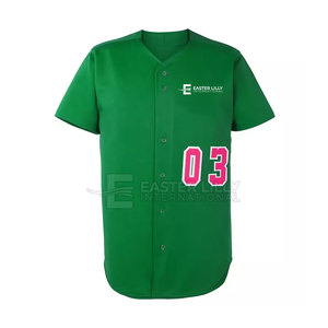Uniformes de baseball sur mesure, design unique, fabriqués en usine, logo personnalisé imprimé, pour hommes - Product Image 2