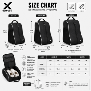 Bolsa Deportiva Impermeable Unisex X, de Nailon, con Asa Suave, Cierre de Cremallera, Bolsillo Lateral de Malla, Múltiples Colores Disponibles, OEM ODM - Product Image 6