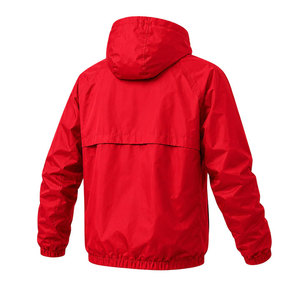 Custom Team Windbreaker <b>Jacket</b> Lightweight Windproof Water Resistant Sports Training Running Outdoor <b>Jacket</b> with Printed Logo - Product Image 3
