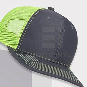 Casquettes en maille brodée en gros – Casquettes Trucker Snapback personnalisées avec logo OEM – Fournisseur en gros de casquettes ajustables en maille - Product Image 6