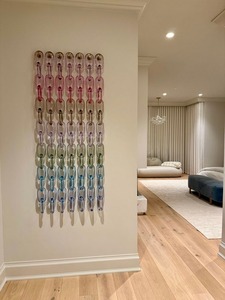 Best quality wall decor <b>resin</b> Chain links very big size and <b>clear</b> colors multi colors <b>resin</b> big links available - Product Image 5