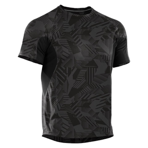 Custom Green <b>Geometric</b> Sublimated Crew Neck Short Sleeve Soccer Jersey Men's Athletic fit 100% Polyester T-<b>Shirt</b>. Bulk Supplier. - Product Image 3