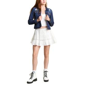 Chaquetas Vaqueras Cortas de la Mejor Calidad para Mujer, Sin Mangas, Estilo Urbano, con un Solo Botón, Chaquetas Largas de Mezclilla para Damas de Pak - Product Image 6