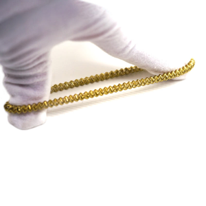 Bracelet spirale moderne et élégant en acier inoxydable et titane, artisanat métallique coloré en fil de titane - Product Image 3