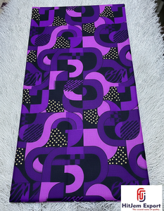 Tela Africana de Alta Calidad con Estampado de Cera y Algodón Ankara para Ropa y Proyectos Decorativos - Product Image 5