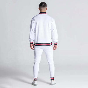 Conjunto Deportivo de 2 Piezas para Hombre, Pantalones Jogger Ajustados y Transpirables con Logotipo Personalizado 2026, de Alta Calidad, con Cierre, en Felpa de Algodón Premium - Product Image 3