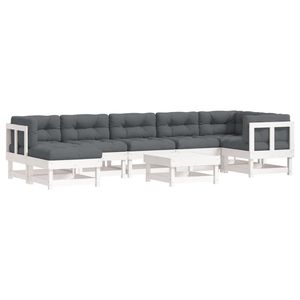Conjunto de Muebles de Jardín en Blanco Antracita - Product Image 2