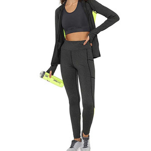 OEM Women's Maternity Eco-Friendly Autumn Sports Tracksuit Reversible Breathable Lightweight 2 in 1 Design Vintage Style - Product Image 3
