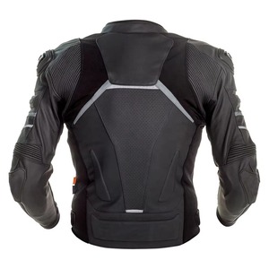 European and American <b>Men's</b> <b>Jacket</b> for <b>Men</b> Teenagers Standing Collar Punk <b>Leather</b> - Product Image 2