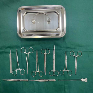 Ensemble d'instruments de chirurgie mineure ORTHO GENIX, 14 pièces, en acier inoxydable, certifié CE, pour petites interventions chirurgicales, usage clinique - Product Image 4