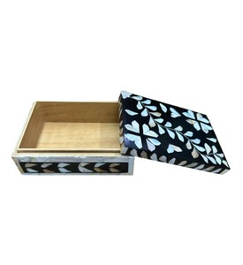 Premium Custom Floral Resin Jewelry <b>Storage</b> <b>Box</b> Handmade Decorative Jewelry Organizer <b>Small</b> Gift Case for Living Room Wardrobe - Product Image 4