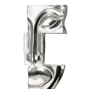 Jaffs Exports 9D X 21W X 40H Modern Abstract Metal Face Sculpture Handmade Artistic Eco-Friendly Tabletop Decor for Living Room - Product Image 4