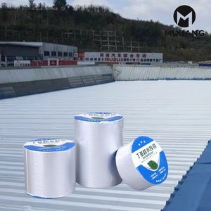<b>Butyl</b> rubber <b>tape</b> Waterproof Aluminium Foil <b>Tape</b> Single Sided Rubber Adhesive Industrial Insulation <b>Tape</b> with Offset Printing - Product Image 2