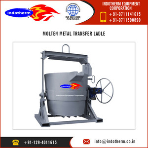 Four à louche Indotherm de nouvelle condition pour la fusion et la coulée du métal avec système de chauffage de roulement de moteur en acier inoxydable - Product Image 6