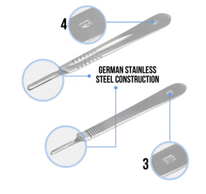 Kit de disección - 37 piezas, instrumentos de acero inoxidable de alta calidad para estudiantes de biología, botánica, veterinaria y medicina, de Dentavex - Product Image 4