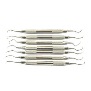 Wholesale Manual Stainless Steel Excellent Quality Dental Surgical Bone Curettes Set 2 Pcs Unique Style - Product Image 6