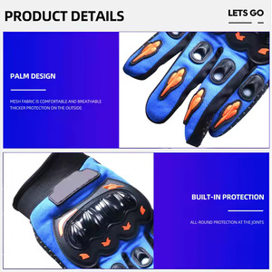 Leather Motorbike Racing <b>Gloves</b> Full Finger Motocross Men Winter Motorcycle Tactical Outdoor Sports <b>Touchscreen</b> <b>Gloves</b> - Product Image 5